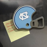 UNC Magnetic Football Helmet Bottle Opener